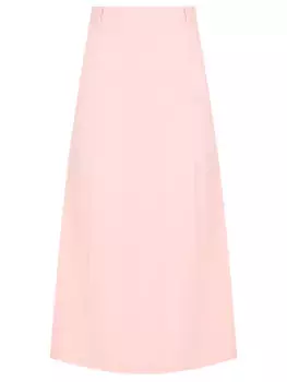 Юбка однотонная