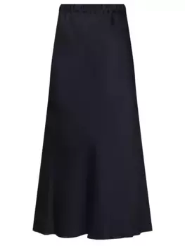 Юбка однотонная