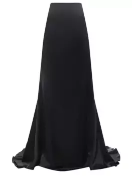 Юбка однотонная