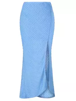 Юбка однотонная