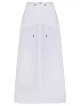 Юбка однотонная