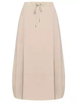 Юбка однотонная