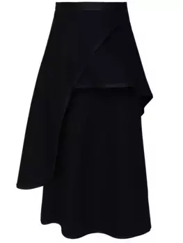 Юбка однотонная