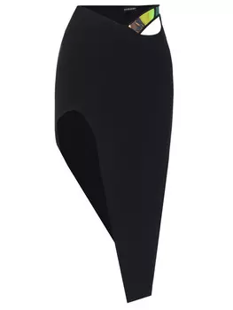 Юбка однотонная