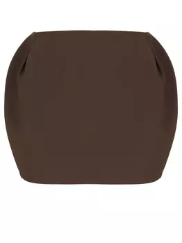 Юбка однотонная YUZEFI