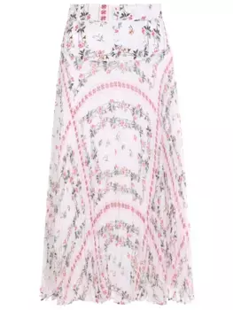 Юбка плиссированная с принтом