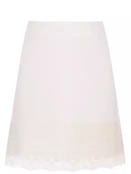 Юбка с кружевом