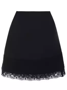 Юбка с кружевом