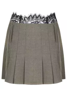 Юбка с кружевом