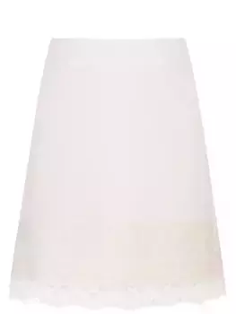 Юбка с кружевом