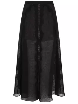 Юбка с оборками