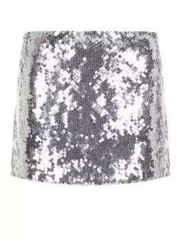 Юбка с пайетками