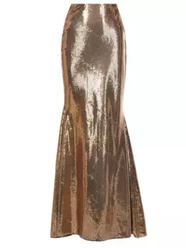 Юбка с пайетками