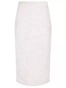 Юбка с пайетками