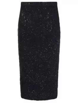 Юбка с пайетками
