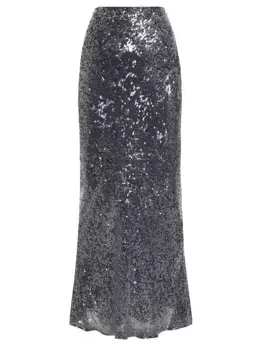 Юбка с пайетками