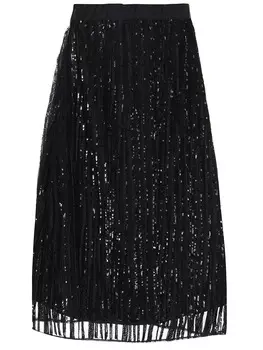 Юбка с пайетками ARMANI COLLEZIONI