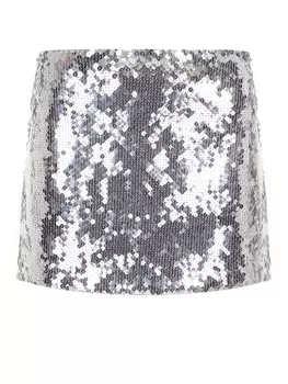 Юбка с пайетками