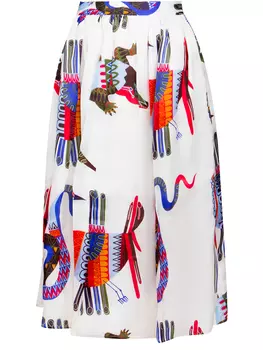 Юбка с принтом