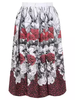 Юбка с принтом