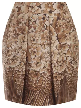 Юбка с принтом PHILOSOPHY