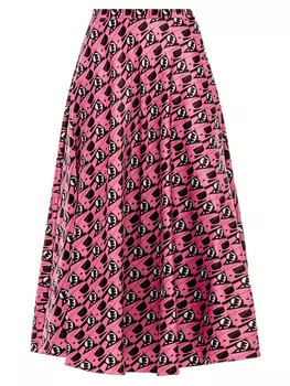 Юбка с принтом POLINA MIRCHEVA