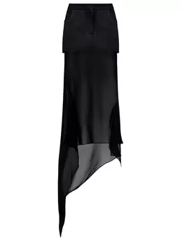 Юбка с шифоном LNB