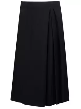 Юбка с защипами