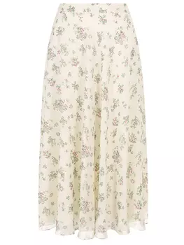 Юбка шелковая