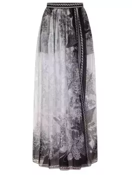 Юбка шелковая