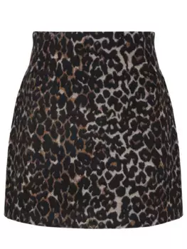 Юбка шерстяная