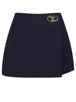 Юбка-шорты шерстяная VALENTINO