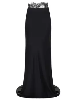 Юбка со шлейфом