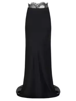 Юбка со шлейфом