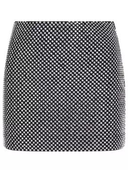 Юбка со стразами