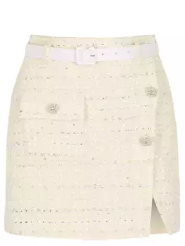 Юбка твидовая