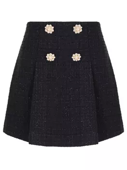 Юбка твидовая