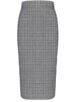 Юбка в клетку