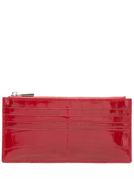 Кардхолдер из кожи крокодила BARDINI