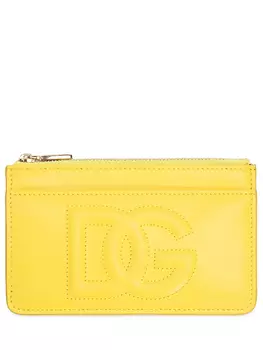 Кардхолдер кожаный DOLCE & GABBANA