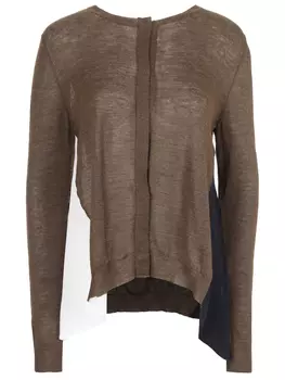 Кардиган асимметричного кроя