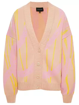 Кардиган хлопковый «Абстракция» EVE&ESTHER