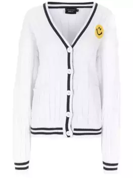 Кардиган хлопковый в полоску