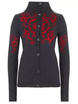 Кардиган из хлопка и кашемира JOHN RICHMOND