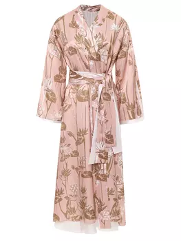 Кардиган из хлопка и шелка FREE AGE