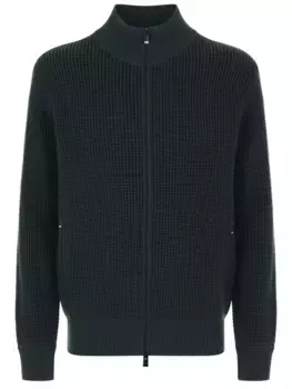 Кардиган из хлопка и шерсти