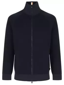 Кардиган из хлопка и шерсти