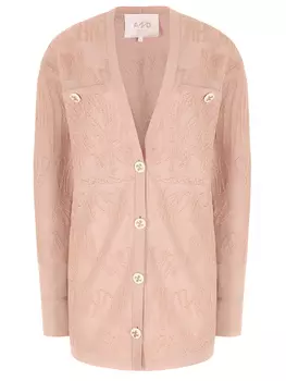 Кардиган из хлопка и вискозы AND THE BRAND