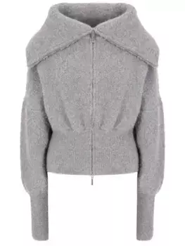 Кардиган из кашемира и шерсти