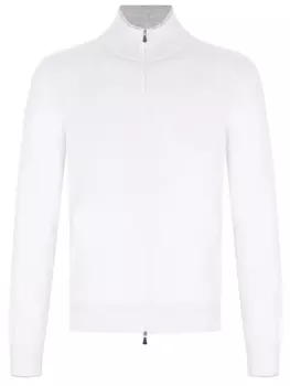 Кардиган из шелка и хлопка